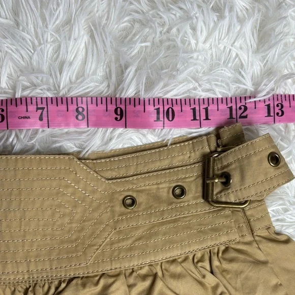 Anthropologie Moon River Buckle-Waist Shorts - Picture 9 of 13